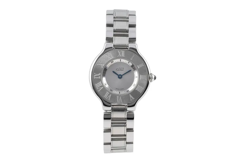 Cartier Must De Cartier 21 steel quartz women's watch W10109T2, 1340 [2603603]
