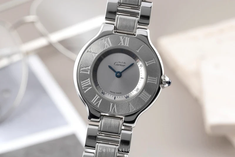 Cartier Must De Cartier 21 steel quartz women's watch W10109T2, 1340 [2603603]