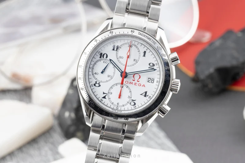 Omega Speedmaster chronograph steel automatic men's watch 3513.20.00 [2603379]