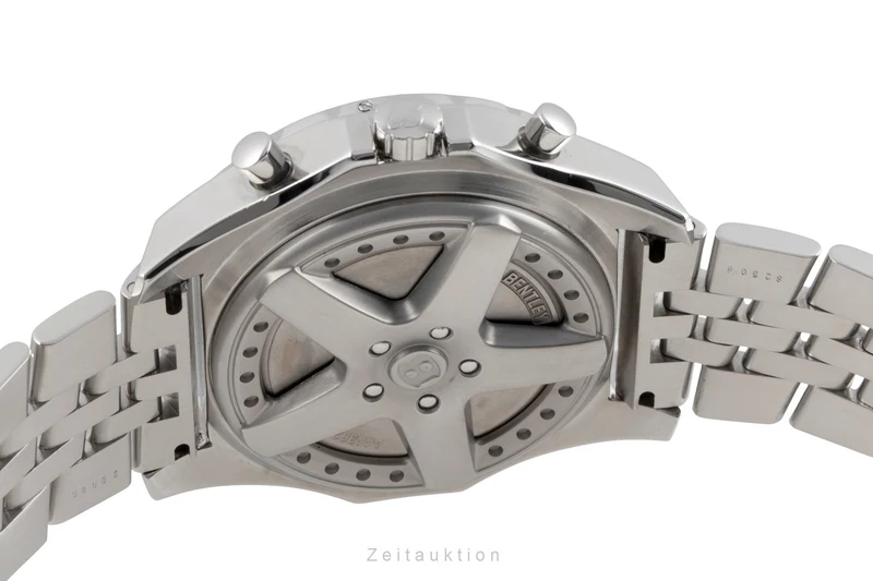Breitling Bentley 6.75 chronograph steel automatic men's watch A44362 [2506061]