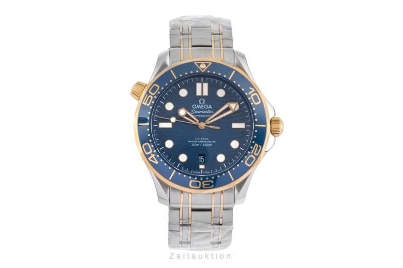 Omega Seamaster steel / gold automatic men's watch 210.20.42.20.03.001 LP: 14200EUR [2604095]
