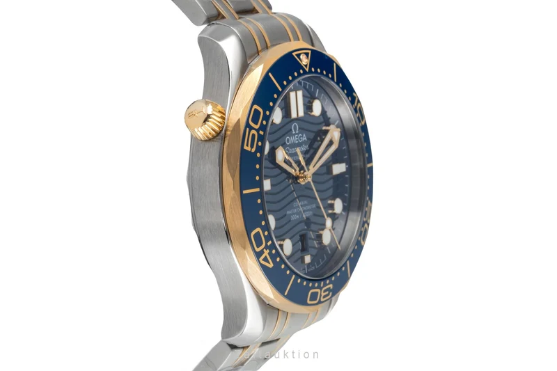 Omega Seamaster steel / gold automatic men's watch 210.20.42.20.03.001 LP: 14200EUR [2604095]