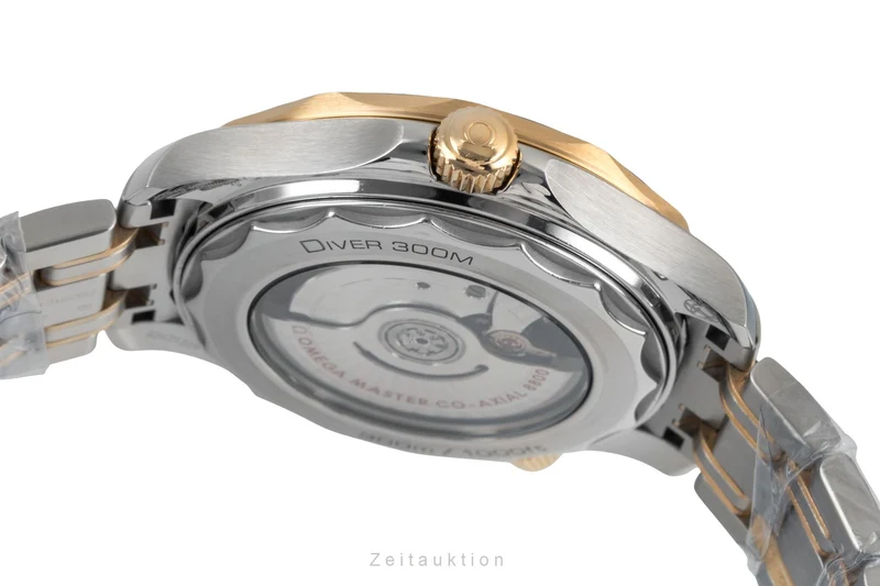 Omega Seamaster steel / gold automatic men's watch 210.20.42.20.03.001 LP: 14200EUR [2604095]