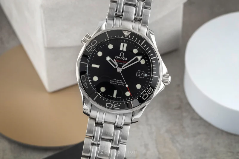 Omega Seamaster steel automatic men's watch 212.30.41.20.01.003 LP: 6500EUR [2603773]