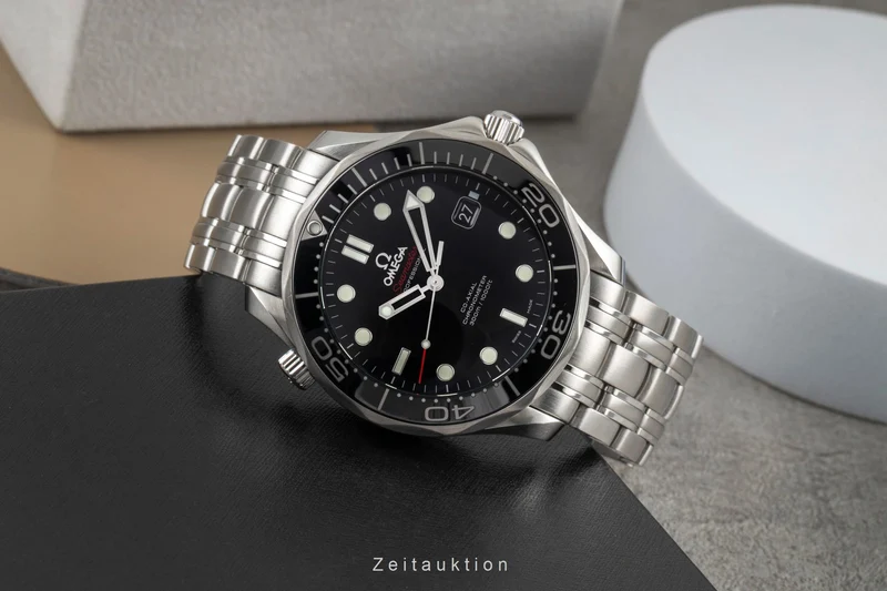 Omega Seamaster steel automatic men's watch 212.30.41.20.01.003 LP: 6500EUR [2603773]