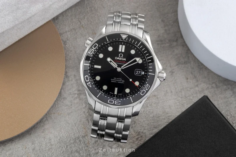 Omega Seamaster steel automatic men's watch 212.30.41.20.01.003 LP: 6500EUR [2603773]
