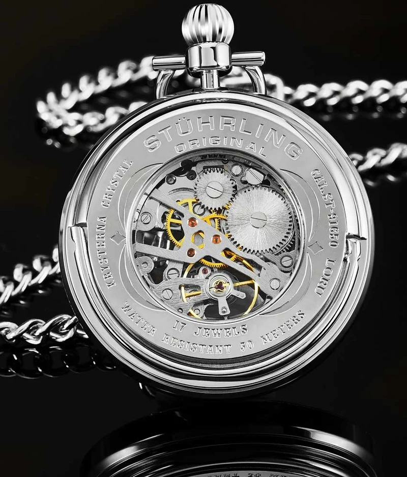 Stührling Vintage 6053 Hand-wind 47mm Skeleton
