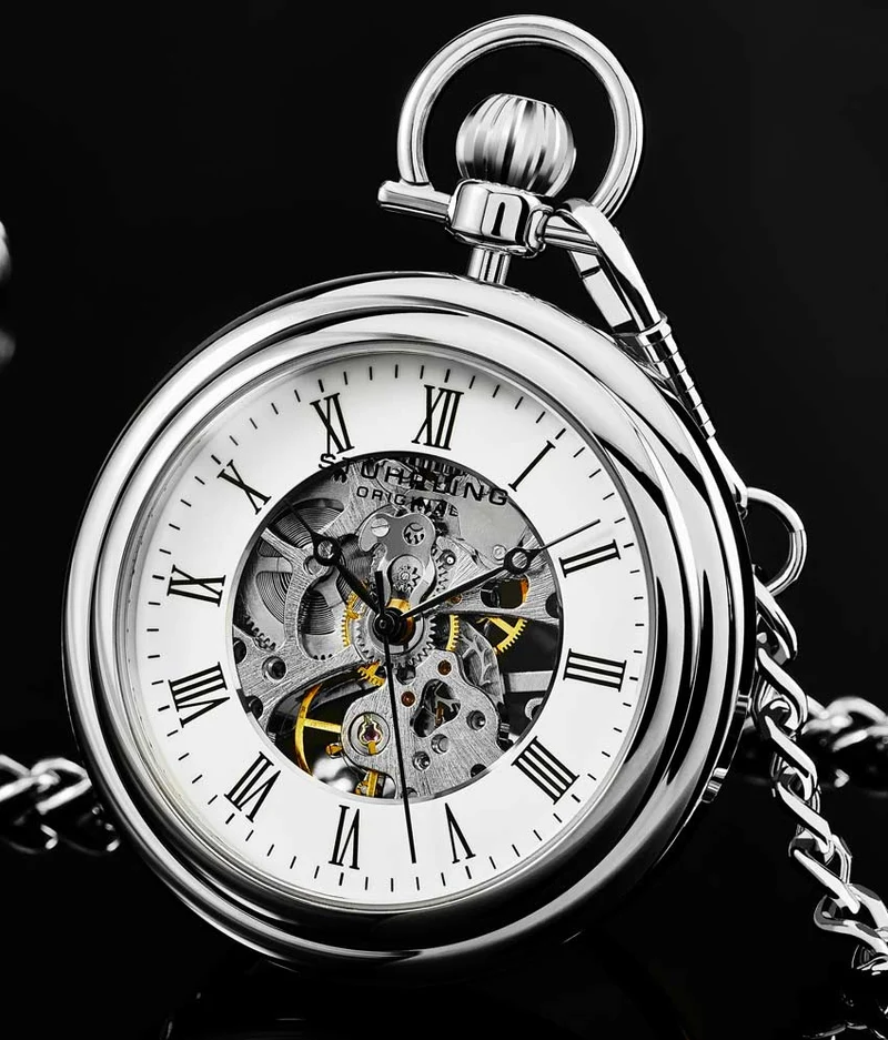 Stührling Vintage 6053 Hand-wind 47mm Skeleton