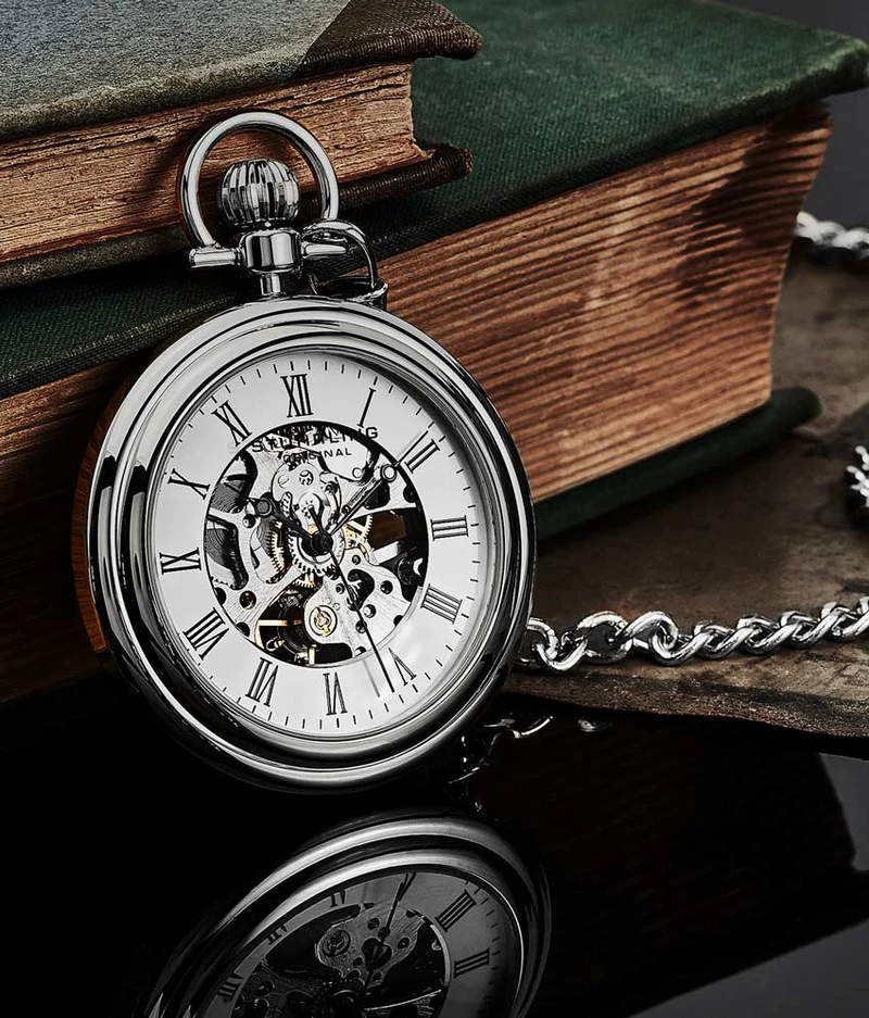 Stührling Vintage 6053 Hand-wind 47mm Skeleton