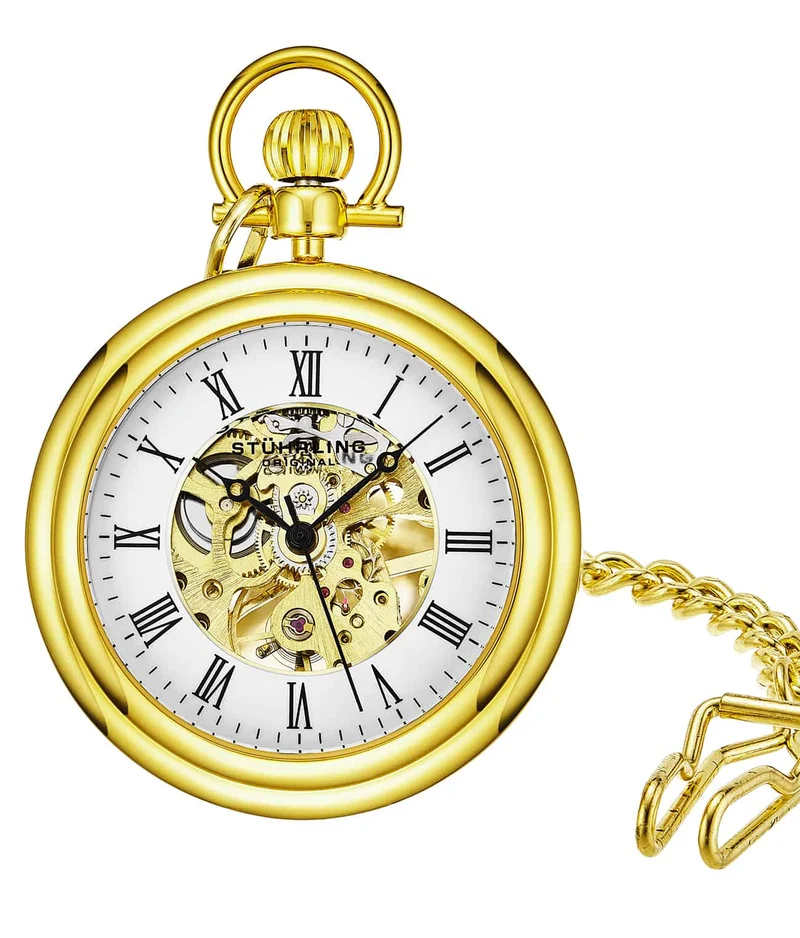 Stührling Vintage 6053 Hand-wind 47mm Skeleton