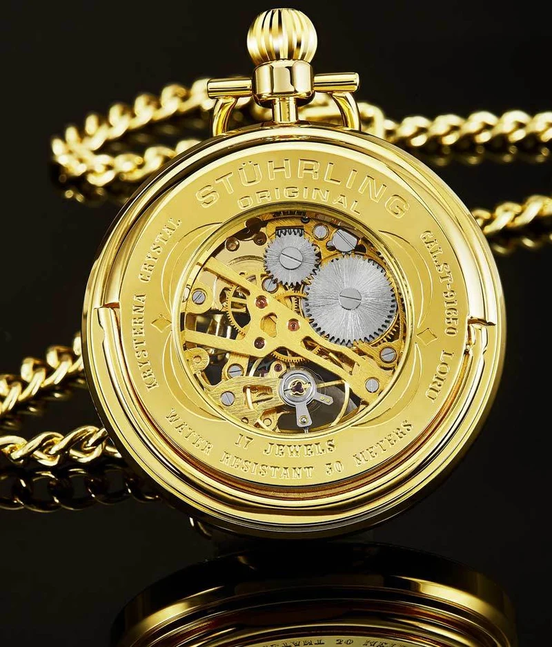 Stührling Vintage 6053 Hand-wind 47mm Skeleton