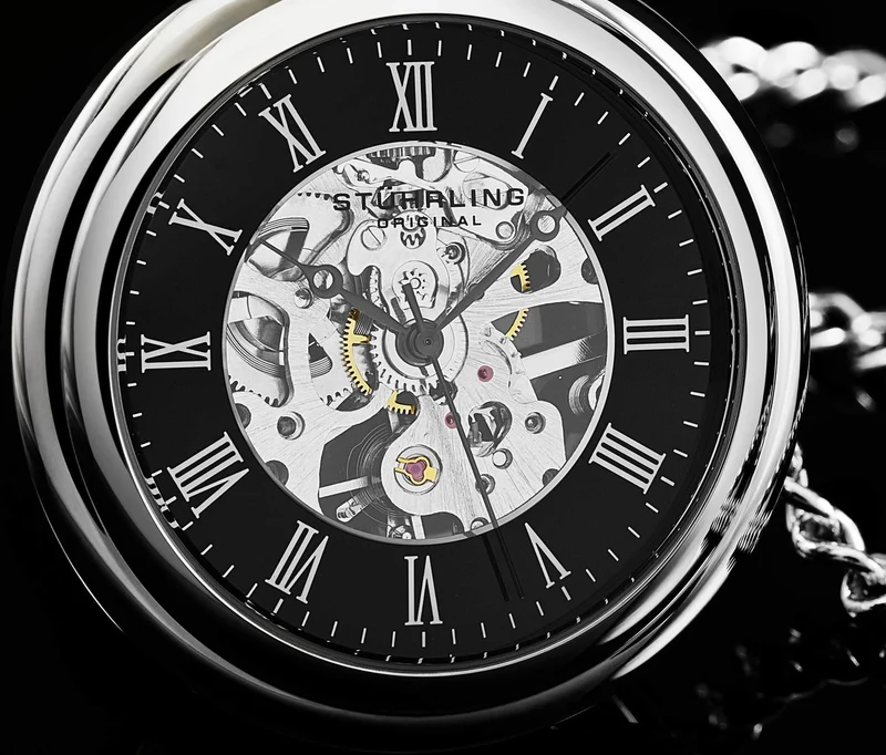 Stührling Vintage 6053 Hand-wind 47mm Skeleton