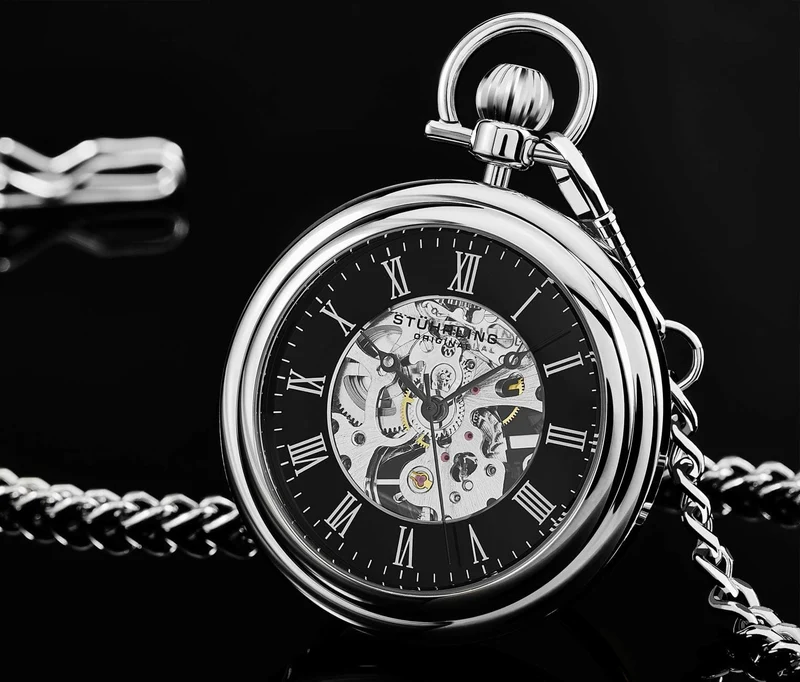 Stührling Vintage 6053 Hand-wind 47mm Skeleton