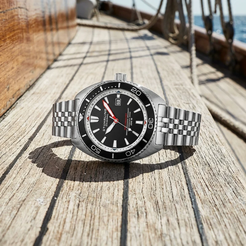 Stührling The Swiss Automatic Depthmaster 1008 45mm Diver