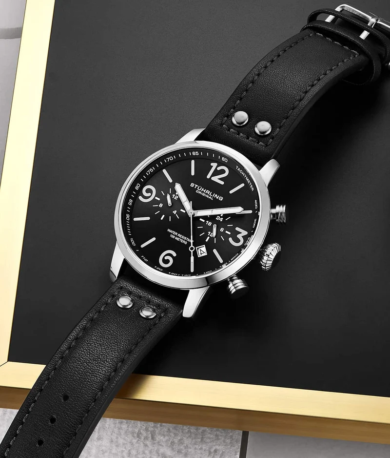 Stührling 3956 Quartz 45mm Aviator