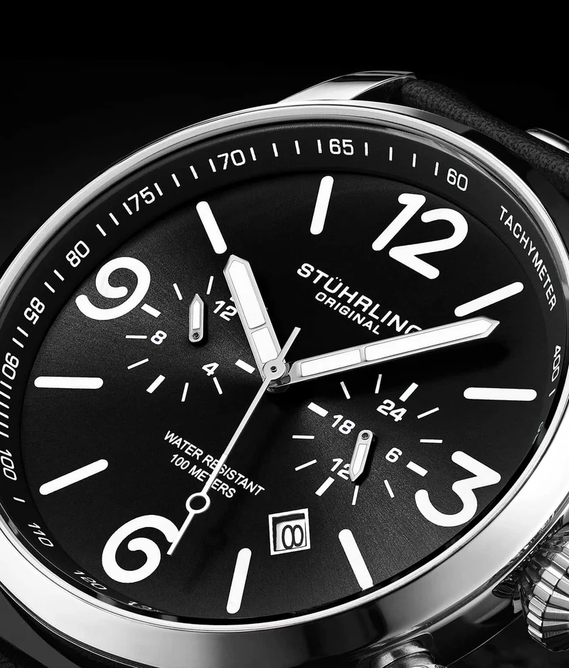Stührling 3956 Quartz 45mm Aviator