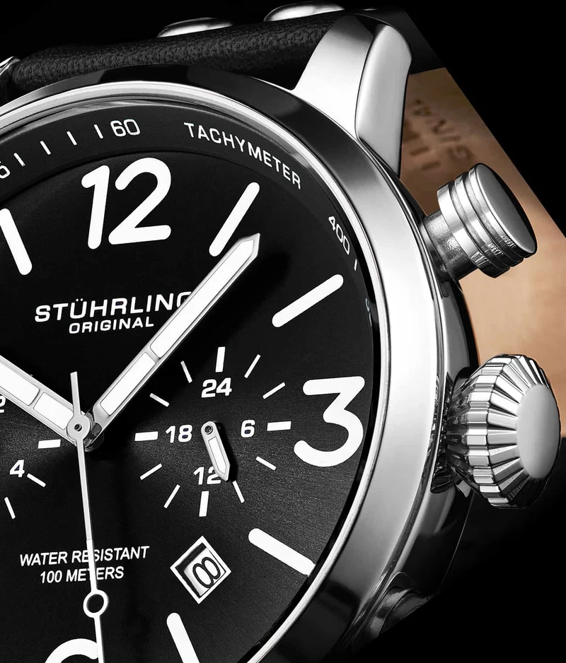 Stührling 3956 Quartz 45mm Aviator