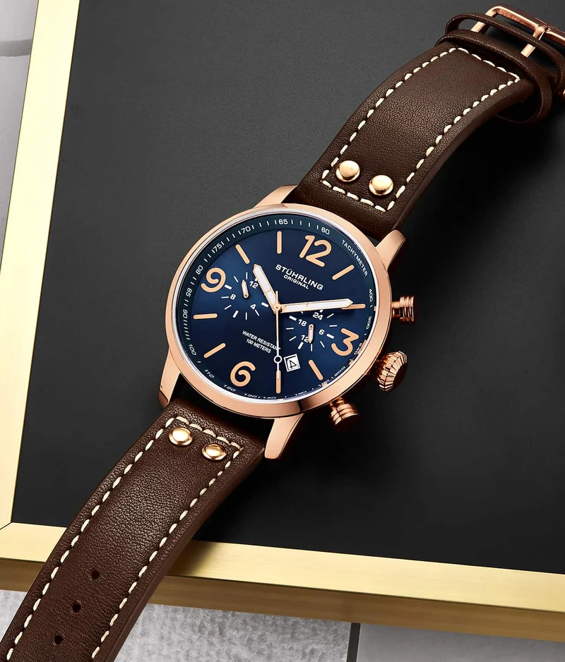 Stührling 3956 Quartz 45mm Aviator