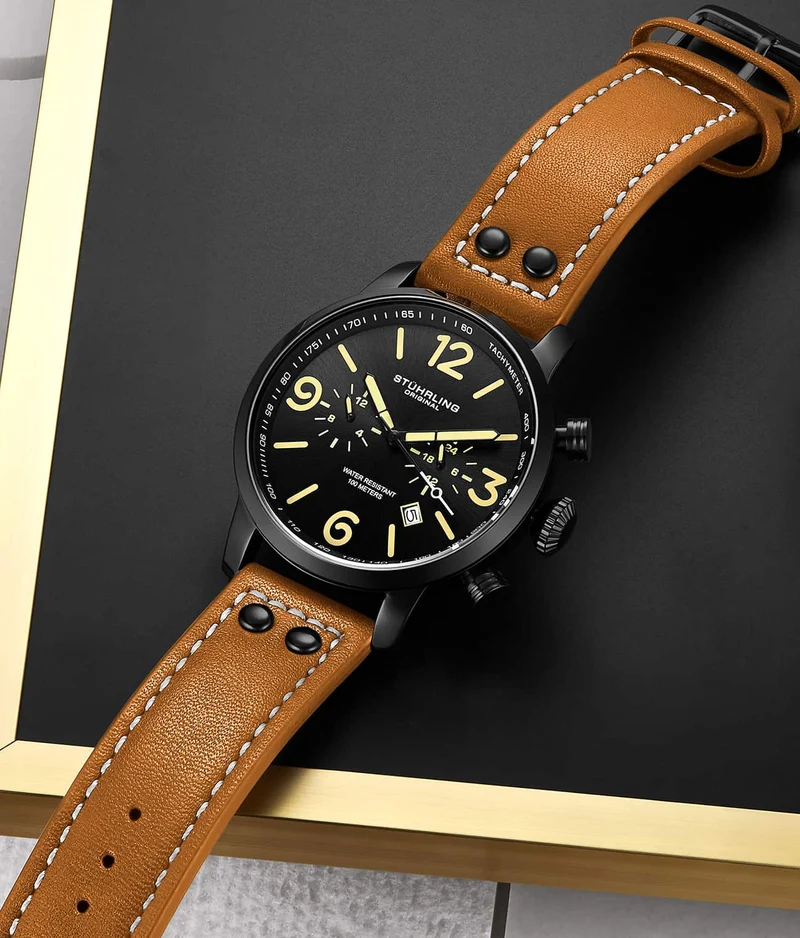 Stührling 3956 Quartz 45mm Aviator