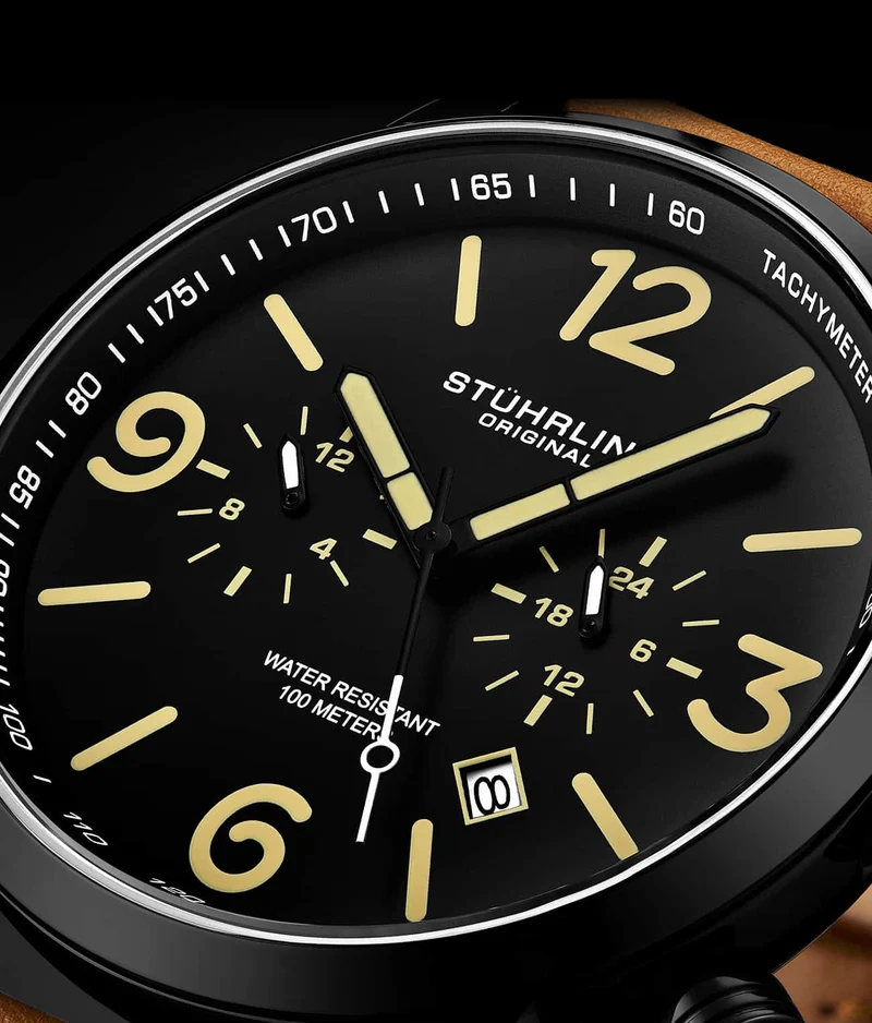 Stührling 3956 Quartz 45mm Aviator