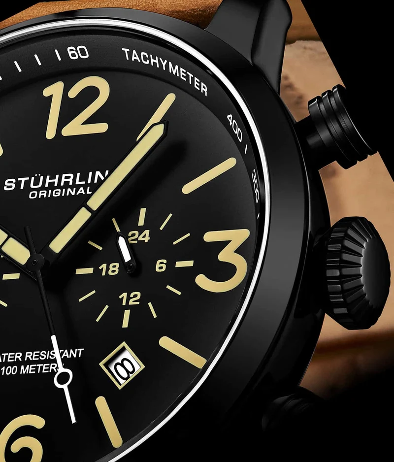 Stührling 3956 Quartz 45mm Aviator
