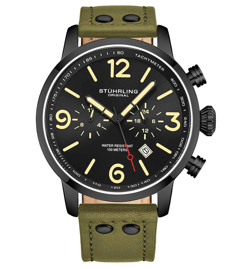 Stührling 3956 Quartz 45mm Aviator