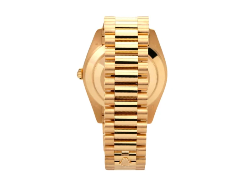 Rolex Day-Date 40 Gelbgold 228238 Grün Ombre Römisch