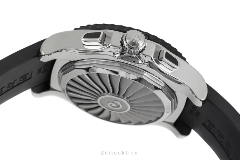 Breitling Airwolf chronograph Steel / rubber quartz men's watch A78364 [2604104]