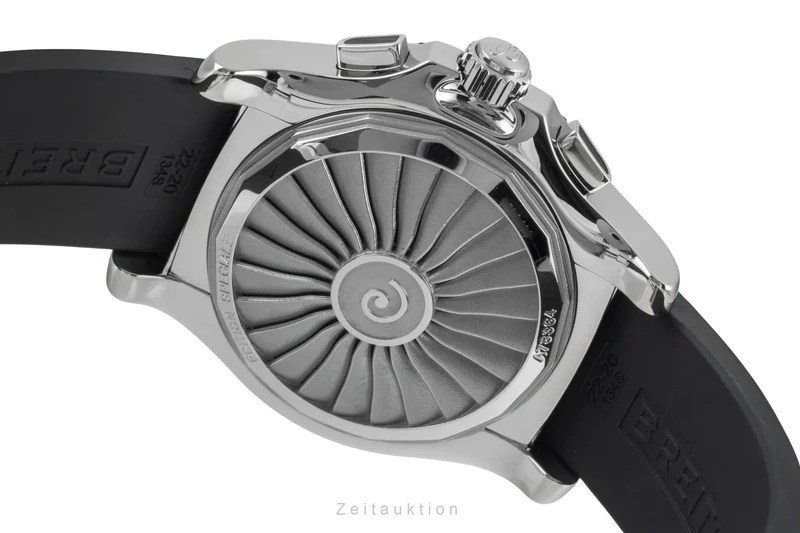 Breitling Airwolf chronograph Steel / rubber quartz men's watch A78364 [2604104]