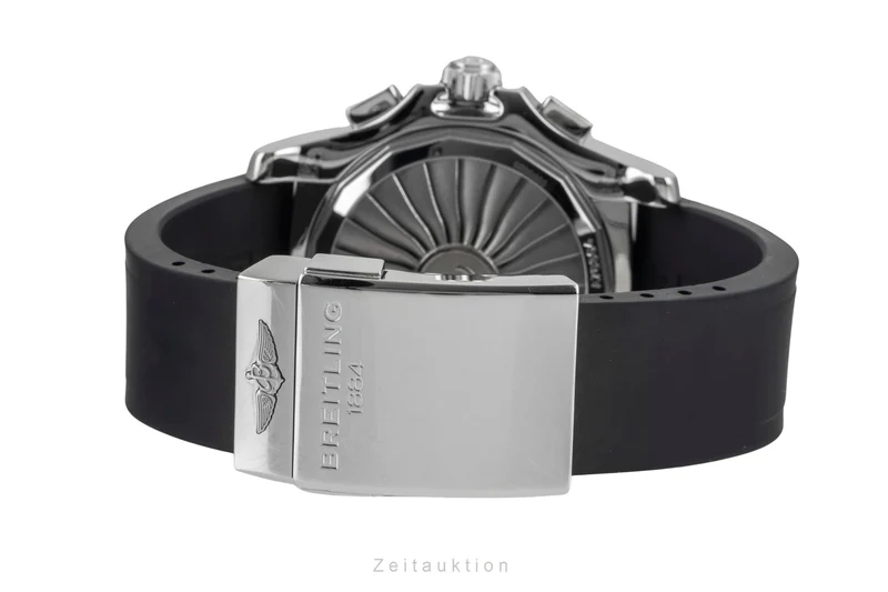 Breitling Airwolf chronograph Steel / rubber quartz men's watch A78364 [2604104]