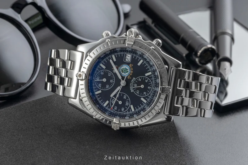 Breitling Chronomat chronograph steel automatic men's watch A13050.1 Limited [2604180]