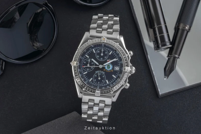 Breitling Chronomat chronograph steel automatic men's watch A13050.1 Limited [2604180]
