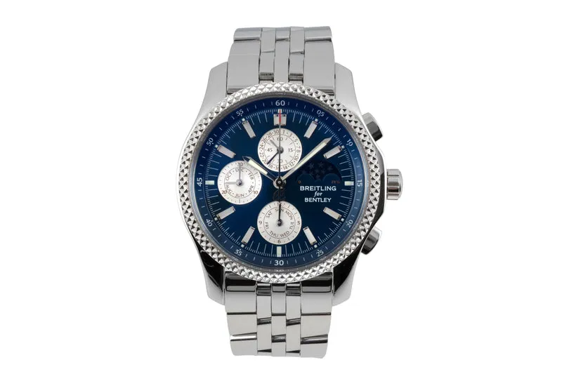 Breitling Bentley Mark VI chronograph steel / platinium automatic men's watch P19362 [2604316]