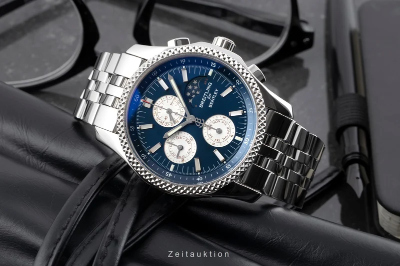 Breitling Bentley Mark VI chronograph steel / platinium automatic men's watch P19362 [2604316]
