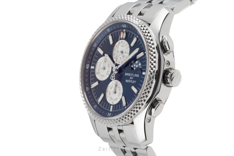 Breitling Bentley Mark VI chronograph steel / platinium automatic men's watch P19362 [2604316]