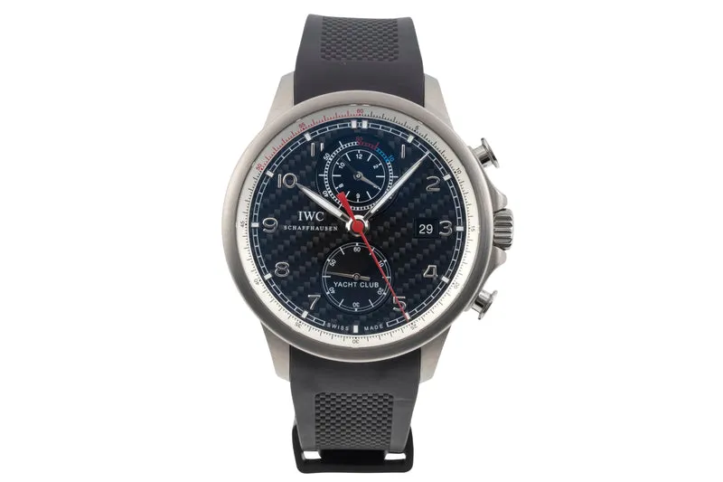 IWC Yachtclub chronograph titanium automatic men's watch IW390212 LP: 12900EUR [2604258]