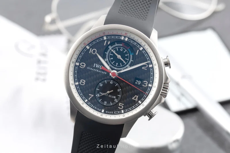 IWC Yachtclub chronograph titanium automatic men's watch IW390212 LP: 12900EUR [2604258]