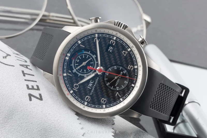 IWC Yachtclub chronograph titanium automatic men's watch IW390212 LP: 12900EUR [2604258]
