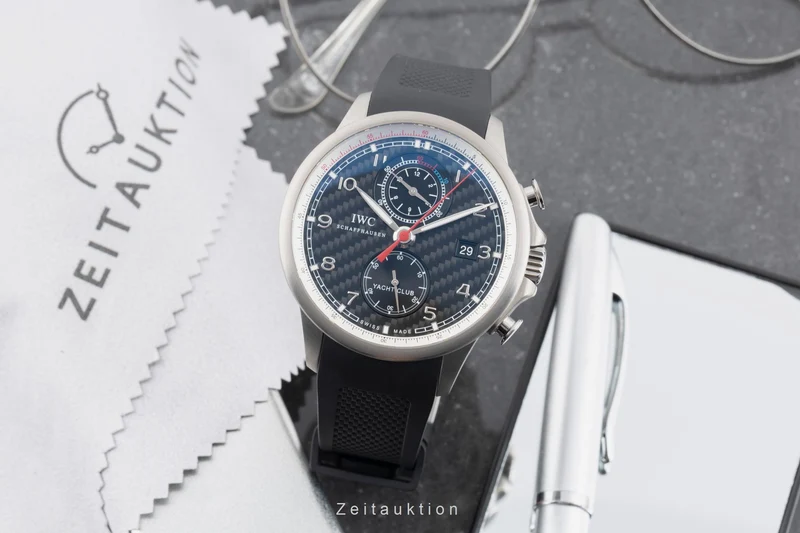 IWC Yachtclub chronograph titanium automatic men's watch IW390212 LP: 12900EUR [2604258]