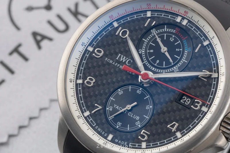 IWC Yachtclub chronograph titanium automatic men's watch IW390212 LP: 12900EUR [2604258]