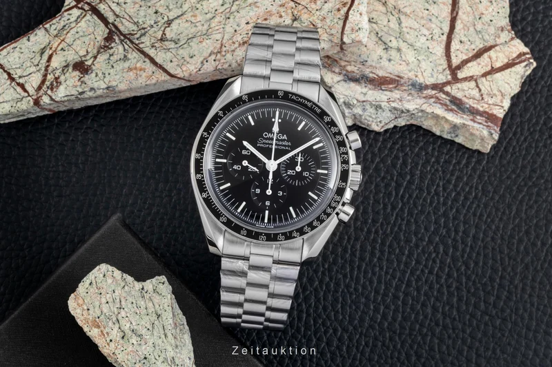 Omega Speedmaster Moonwatch chronograph steel manual winding men's watch 310.30.42.50.01.001 LP: 7600EUR [2604267]