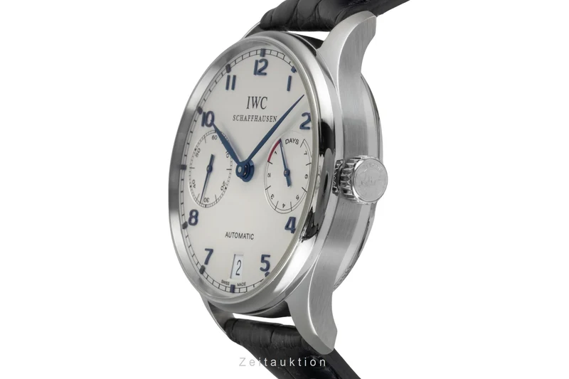 IWC Portugieser steel automatic men's watch IW500107 LP: 14000EUR [2603886]