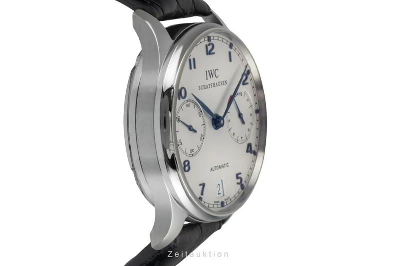 IWC Portugieser steel automatic men's watch IW500107 LP: 14000EUR [2603886]