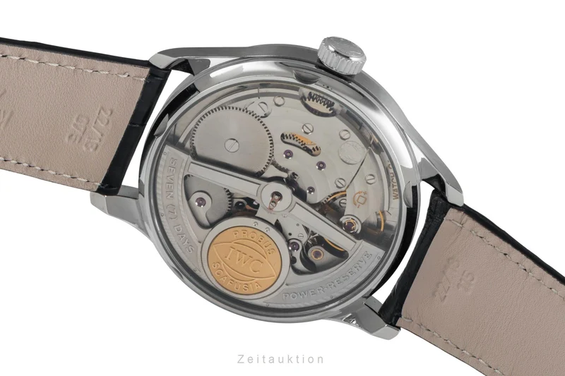 IWC Portugieser steel automatic men's watch IW500107 LP: 14000EUR [2603886]