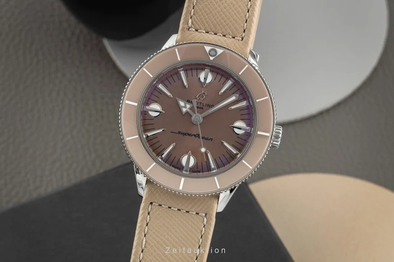 Breitling Superocean steel automatic women's watch A10340A41A1X1 LP: 4700EUR [2604363]