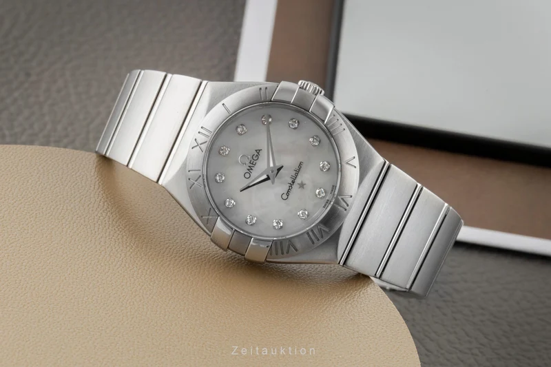 Omega Constellation steel quartz women's watch 123.10.27.60.05.001 [2604096]