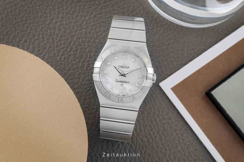 Omega Constellation steel quartz women's watch 123.10.27.60.05.001 [2604096]