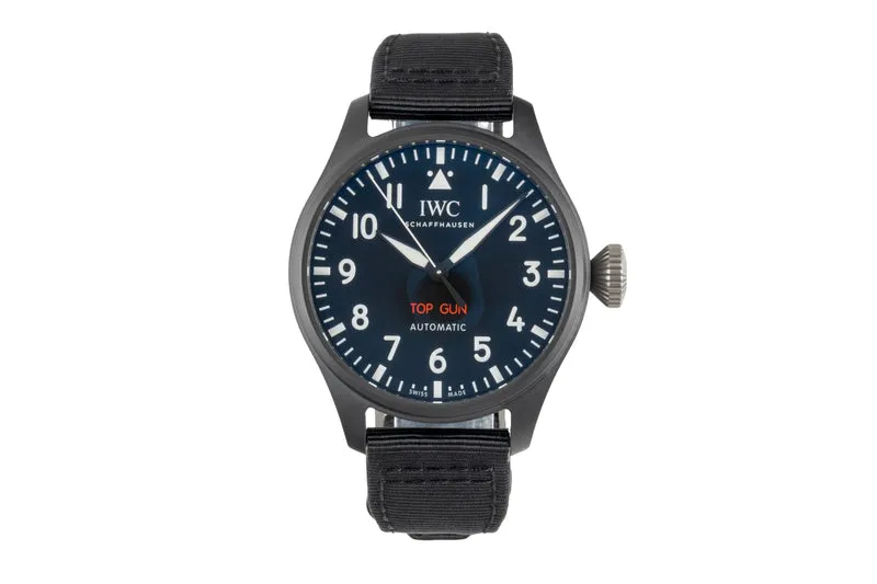 IWC Big Pilot ceramic / titanium automatic men's watch IW329801 LP: 11400EUR [2604035]