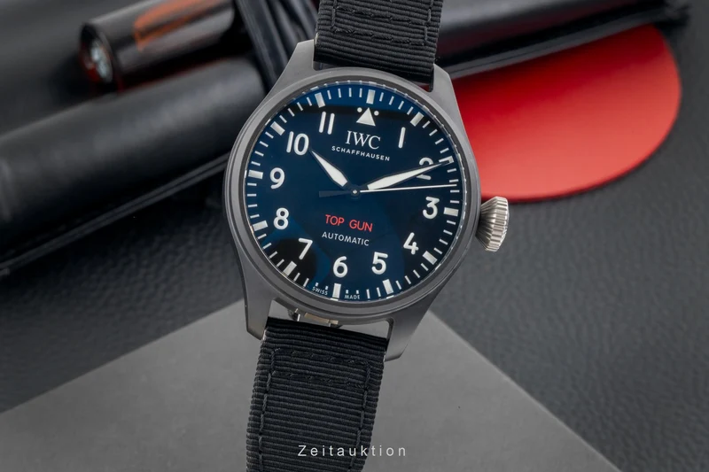 IWC Big Pilot ceramic / titanium automatic men's watch IW329801 LP: 11400EUR [2604035]