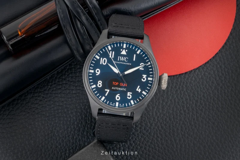 IWC Big Pilot ceramic / titanium automatic men's watch IW329801 LP: 11400EUR [2604035]